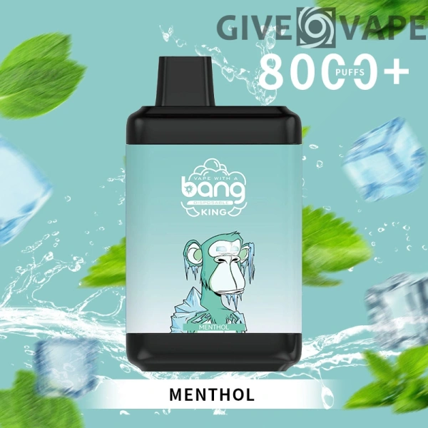 Bang King 8000 Puffs 0% 2% 3% 5% Nikotin Einweg-Vape Großhandel - GiveVape - 2