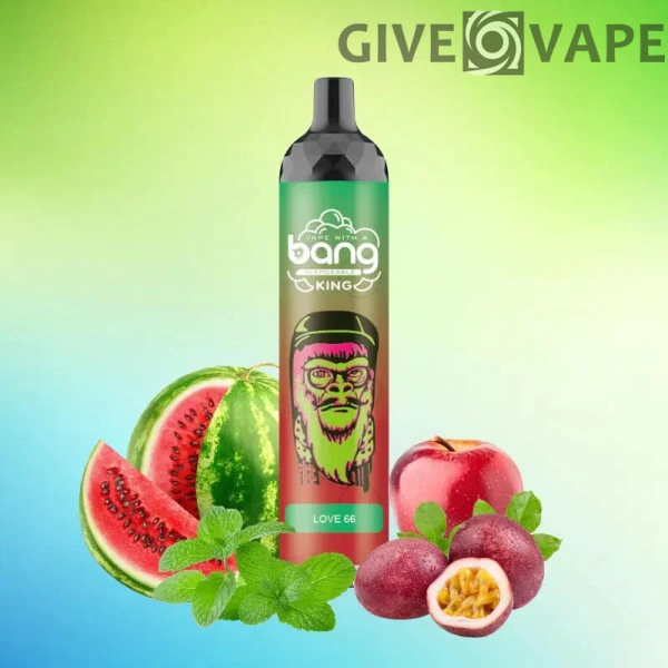 Bang King 6000 Puffs 0% 2% 3% 5% Nikotin Einweg Pod Vape Großhandel - GiveVape - 2