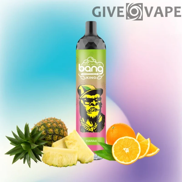 Bang King 6000 Puffs 0% 2% 3% 5% Nikotin Einweg Pod Vape Großhandel - GiveVape - 6