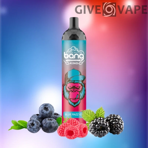 Bang King 6000 Puffs 0% 2% 3% 5% Nikotin Einweg Pod Vape Großhandel - GiveVape - 3
