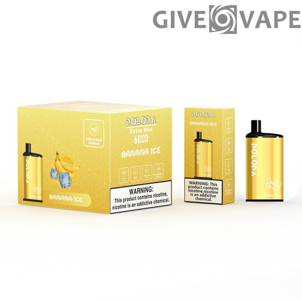 DOLODA Extra Box 6000 Puffs 2% 5% Nikotin wiederaufladbar Einweg-Vape Großhandel – GiveVape – 10