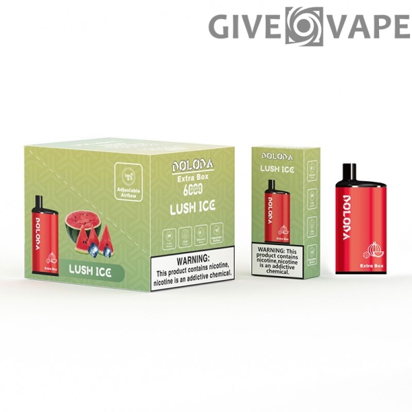 DOLODA Extra Box 6000 Puffs 2% 5% Nikotin wiederaufladbar Einweg-Vape Großhandel – GiveVape – 7