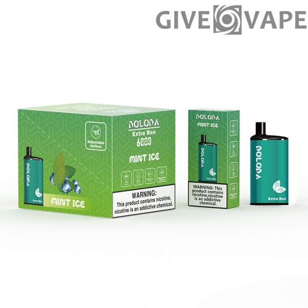 DOLODA Extra Box 6000 Puffs 2% 5% Nikotin wiederaufladbar Einweg-Vape Großhandel – GiveVape – 11