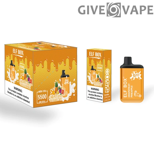 ELF BOX 5500 Einweg-Vape 5500 Puffs Authentischer E-Zigarettenstift Großhandel - GiveVape - 4