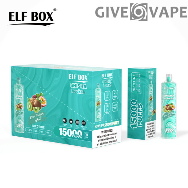ELF BOX LS15000 Puff Shisha Hookah 0% 2% 5% Nikotin wiederaufladbar Einweg-Vape Großhandel – GiveVape – 14