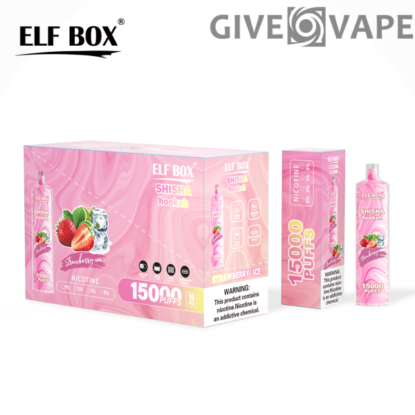 ELF BOX LS15000 Puff Shisha Hookah 0% 2% 5% Nikotin wiederaufladbar Einweg-Vape Großhandel – GiveVape – 6