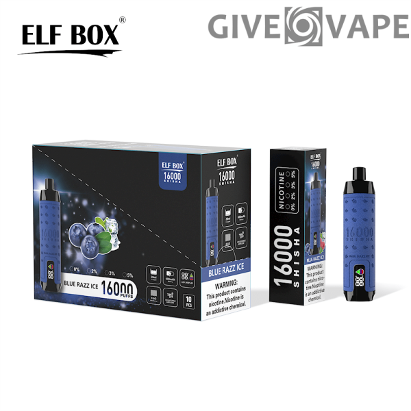 ELF BOX SHISHA 16000 Züge 0%/2%/3%/5% Nikotin wiederaufladbar Einweg-Vape Großhandel – GiveVape – 8