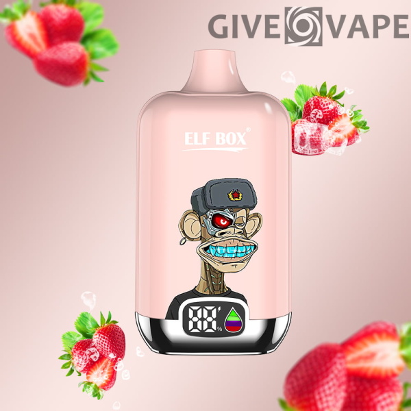 ELF-Box digital 12000 Züge 0% 2% 3% 5% Nikotin-LED-Anzeige Einweg-Vape-Großhandel - GiveVape - 5