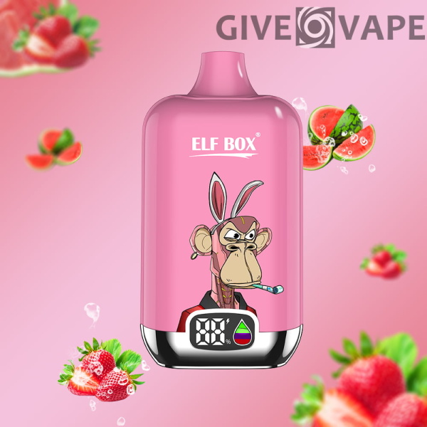 ELF-Box digital 12000 Züge 0% 2% 3% 5% Nikotin-LED-Anzeige Einweg-Vape-Großhandel - GiveVape - 4
