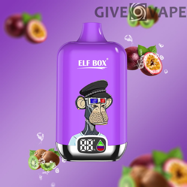 ELF Box digital 12000 Züge 0% 2% 3% 5% Nikotin LED-Anzeige Einweg-Vape Großhandel - GiveVape - 8