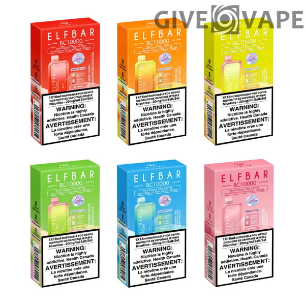 Elf Bar BC10000 (10K) 5% 20мг никотиновый одноразовый вейп оптом - GiveVape - 16