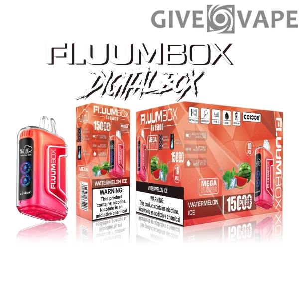 FluuM Digital Box TN 15000 Puffs 0% 2% 3% 5% Nikotin wiederaufladbare Einweg-Vape-Pen-Pods E-Zigaretten-Großhandel – GiveVape – 7