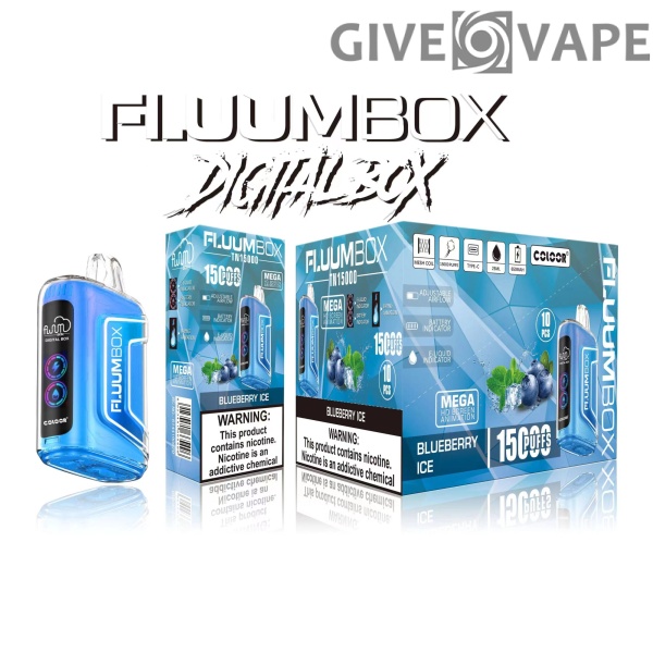 FluuM Digital Box TN 15000 Puffs 0% 2% 3% 5% Nikotin wiederaufladbare Einweg-Vape-Pen-Pods E-Zigaretten-Großhandel – GiveVape – 4