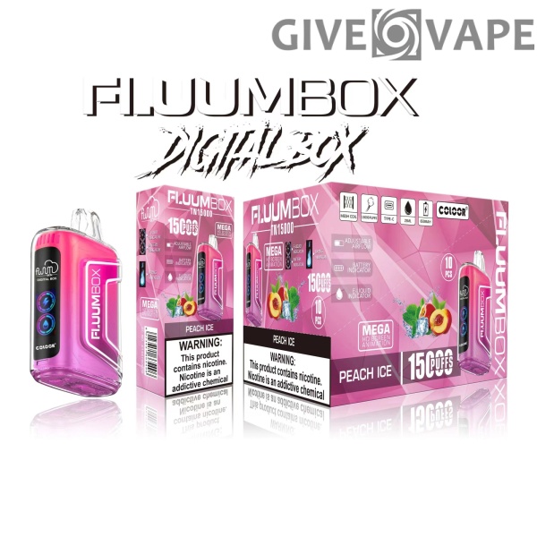 FluuM Digital Box TN 15000 Puffs 0% 2% 3% 5% Nikotin wiederaufladbare Einweg-Vape-Pen-Pods E-Zigaretten-Großhandel – GiveVape – 3
