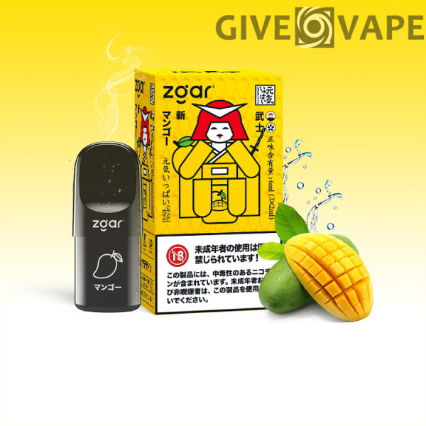 Zgar GENKIIPPAI PODS 5.0 (3-in-1-Packung) 3% Nikotin 3x Pod Großhandel - GiveVape - 3