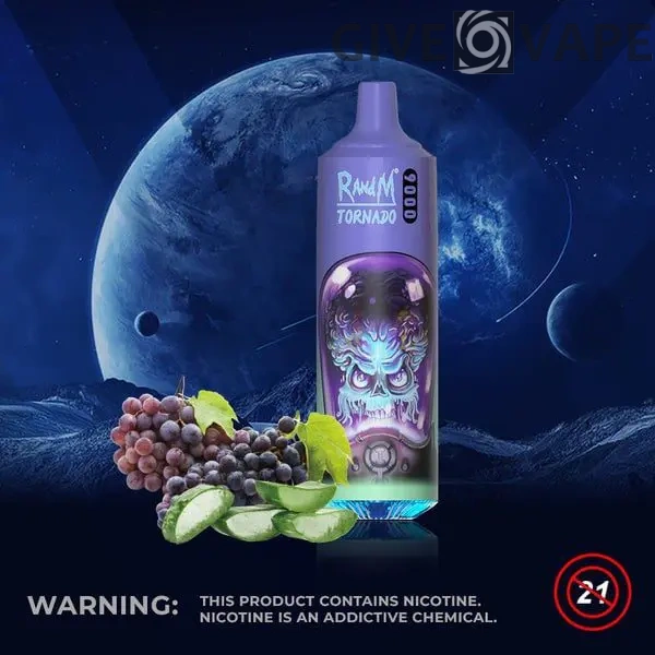 RandM Tornado 9000 Puffs 0% 2% 3% 5% Nikotin Einweg-Vape Großhandel - GiveVape - 2