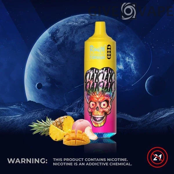 RandM Tornado 9000 Puffs 0% 2% 3% 5% Nikotin Einweg-Vape Großhandel - GiveVape - 9