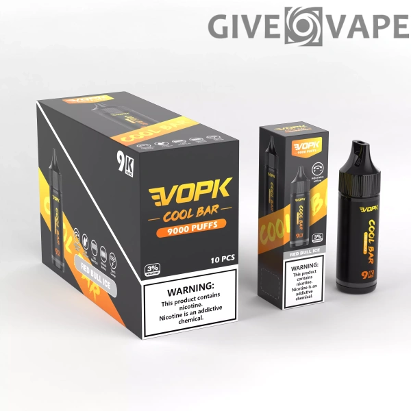 VOPK COOL BAR-9000 PUFFS 0% 2% 3% 5% Nikotin Einweg-Vape Großhandel - GiveVape - 8