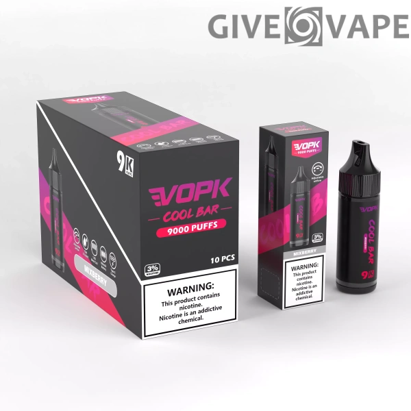 VOPK COOL BAR-9000 PUFFS 0% 2% 3% 5% Nikotin Einweg-Vape Großhandel - GiveVape - 7