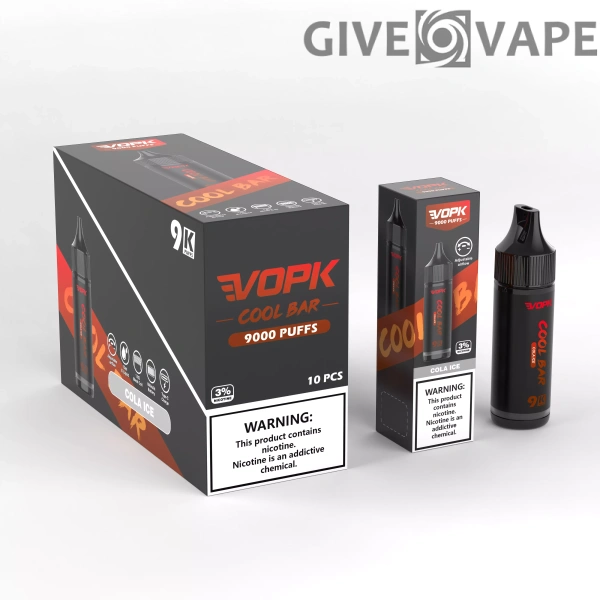 VOPK COOL BAR-9000 PUFFS 0% 2% 3% 5% Nikotin Einweg-Vape Großhandel - GiveVape - 5