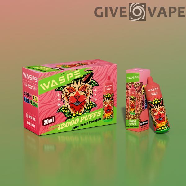 WASPE 12000 PUFFS 0% 2% 3% 5% Nikotin Einweg-Vape Großhandel - GiveVape - 2