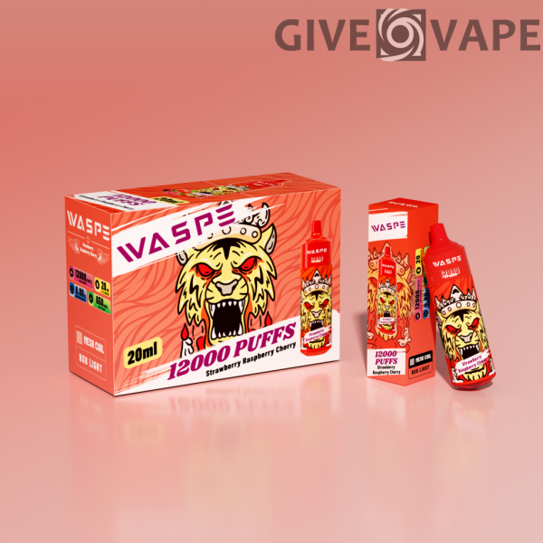WASPE 12000 PUFFS 0% 2% 3% 5% Nikotin Einweg-Vape Großhandel - GiveVape - 9
