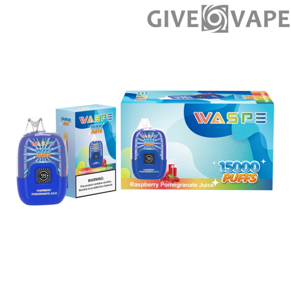 WASPE 15000 PUFFS Digital Box 0% 2% 3% 5% Nikotin Einweg-Vape Großhandel - GiveVape - 4