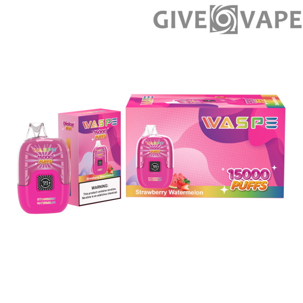 WASPE 15000 PUFFS Digital Box 0% 2% 3% 5% Nikotin Einweg-Vape Großhandel - GiveVape - 7
