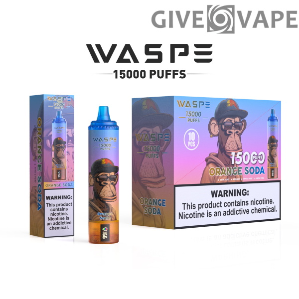WASPE 15000 PUFFS 0% 2% 3% 5% Nikotin Einweg-Vape Großhandel - GiveVape - 14