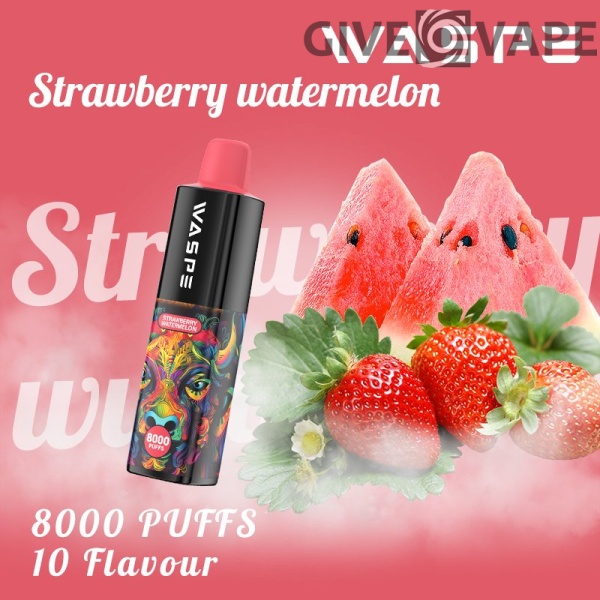 WASPE 8000 PUFFS 0% 2% 3% 5% Nikotinový jednorázový vape velkoobchod – GiveVape – 9