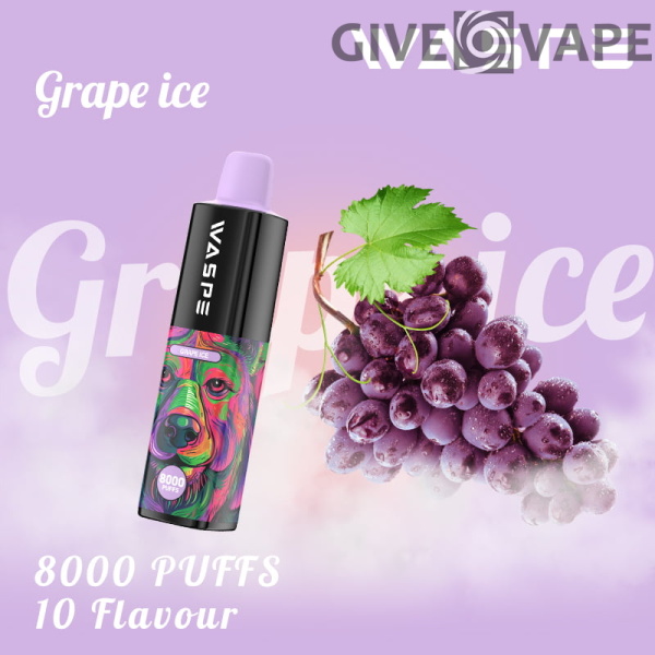 WASPE 8000 PUFFS 0% 2% 3% 5% Nikotinový jednorázový vape velkoobchod – GiveVape – 5