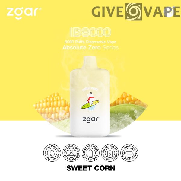 ZGAR ICE BOX 8000 Puffs 2% Nikotin wiederaufladbar Einweg-Vape Großhandel – GiveVape – 14