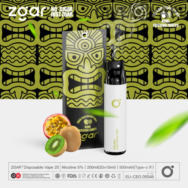 ZGAR ZG25 3000 Puffs 5% Nikotinový dobíjecí jednorázový stojan Velkoobchod – GiveVape – 11