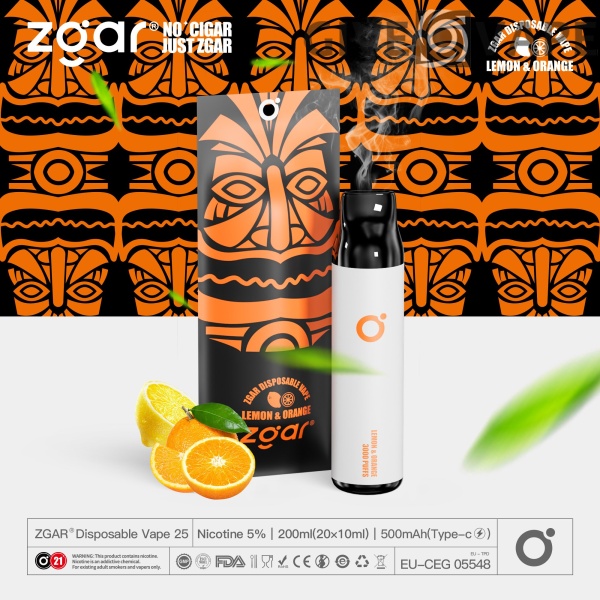 ZGAR ZG25 3000 Puffs 5% Nikotinový dobíjecí jednorázový stojan Velkoobchod – GiveVape – 10