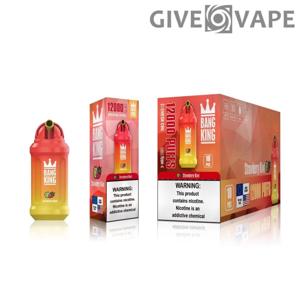 Bang King 12000 Puffs 0% 2% 3% 5% Nikotin wiederaufladbarer Einweg-Vape Großhandel - GiveVape - 9
