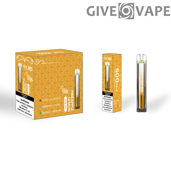 ELF BOX 600 Puffs 2% Nikotin Einweg-Vape-Stift Großhandel – GiveVape – 4