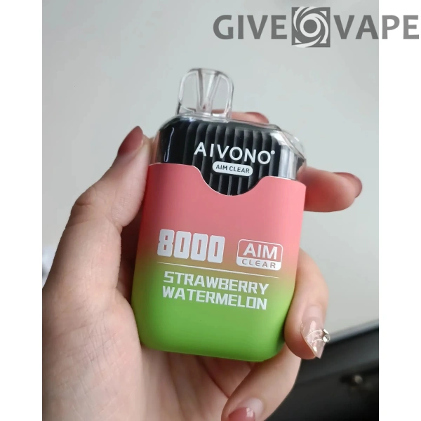 AIVONO AIM CLEAR 8000 Puffs 0% 2% 5% Nikotinarm, wiederaufladbar, Einweg-Vapes-Stift, Großpackung, Großhandel kaufen – GiveVape – 1