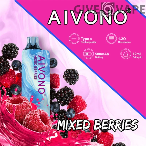 AIVONO AIM GUN 7000 Puffs 0% 2% 3% 5% Nikotinarm, wiederaufladbar, Einweg-Vapes, Pen, Großpackung, Großhandel kaufen – GiveVape – 6