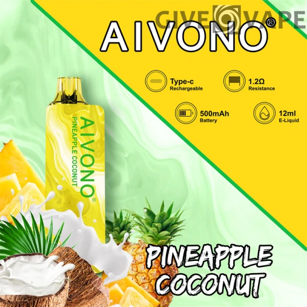 AIVONO AIM GUN 7000 Puffs 0% 2% 3% 5% Nikotinarm, wiederaufladbar, Einweg-Vapes, Pen, Großpackung, Großhandel kaufen – GiveVape – 10