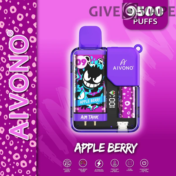 AIVONO AIM TANK 9500 Puffs 0% 2% 3% 5% Nikotinarm, wiederaufladbar, Einweg-Vapes, Pen, Großpackung, Großhandel kaufen – GiveVape – 12