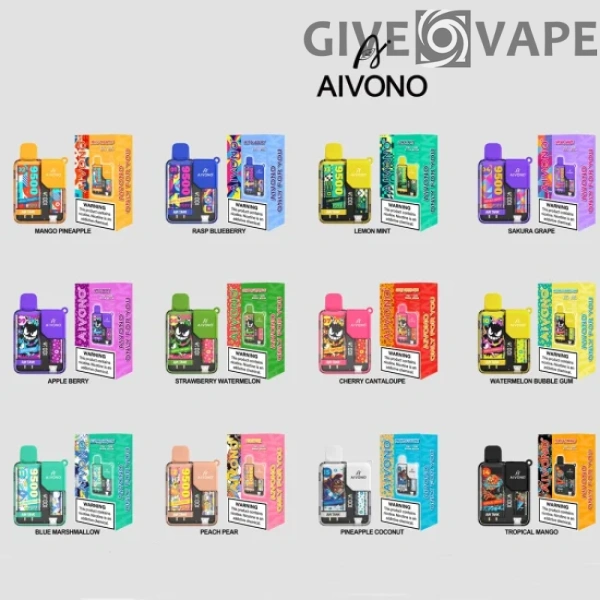 AIVONO AIM TANK 9500 Puffs 0% 2% 3% 5% Nikotinarm, wiederaufladbar, Einweg-Vapes, Pen, Großpackung, Großhandel kaufen – GiveVape – 1