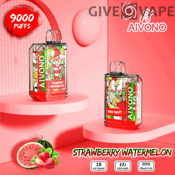 AIVONO AIM XXL 9000 Puffs 0% 2% 3% 5% Nikotinarm, wiederaufladbar, Einweg-Vapes, Pen, Großpackung, Großhandel kaufen – GiveVape – 7