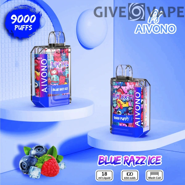 AIVONO AIM XXL 9000 Puffs 0% 2% 3% 5% Nikotinarm, wiederaufladbar, Einweg-Vapes, Pen, Großpackung, Großhandel kaufen – GiveVape – 6