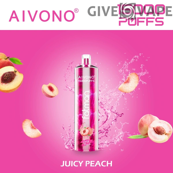 AIVONO FATMAN 15000 Puffs 0% 2% 3% 5% Nikotinarm, wiederaufladbar, Einweg-Vapes, Pen, Großpackung, Großhandel kaufen – GiveVape – 3