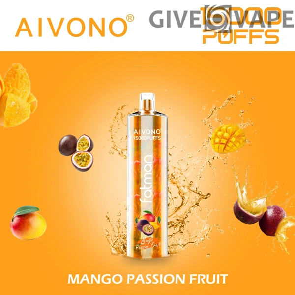 AIVONO FATMAN 15000 Puffs 0% 2% 3% 5% Nikotinarm, wiederaufladbar, Einweg-Vapes, Pen, Großpackung, Großhandel kaufen – GiveVape – 9