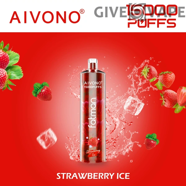 AIVONO FATMAN 15000 Puffs 0% 2% 3% 5% Nikotinarm, wiederaufladbar, Einweg-Vapes, Pen, Großpackung, Großhandel kaufen – GiveVape – 7