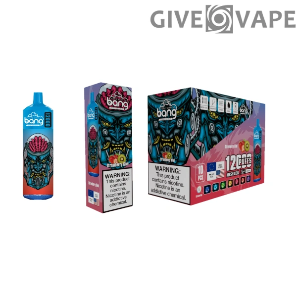 Bang 12000 Puffs 0% 2% 3% 5% Dobíjecí jednorázové vapes Pen s nízkým obsahem nikotinu Hromadně Koupit velkoobchod – GiveVape – 20