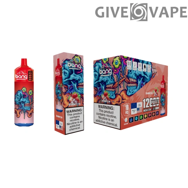 Bang 12000 Puffs 0% 2% 3% 5% Dobíjecí jednorázové vapes Pen s nízkým obsahem nikotinu Hromadně Koupit velkoobchod – GiveVape – 2