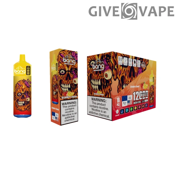 Bang 12000 Puffs 0% 2% 3% 5% Nabíjecí jednorázové vapes Pen s nízkým obsahem nikotinu Hromadně Koupit velkoobchod – GiveVape – 3