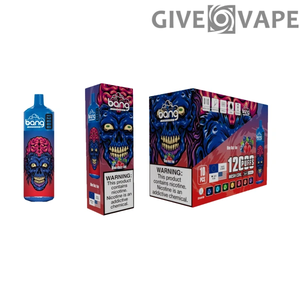 Bang 12000 Puffs 0% 2% 3% 5% Nabíjecí jednorázové vapes Pen s nízkým obsahem nikotinu Hromadně Koupit velkoobchod – GiveVape – 12